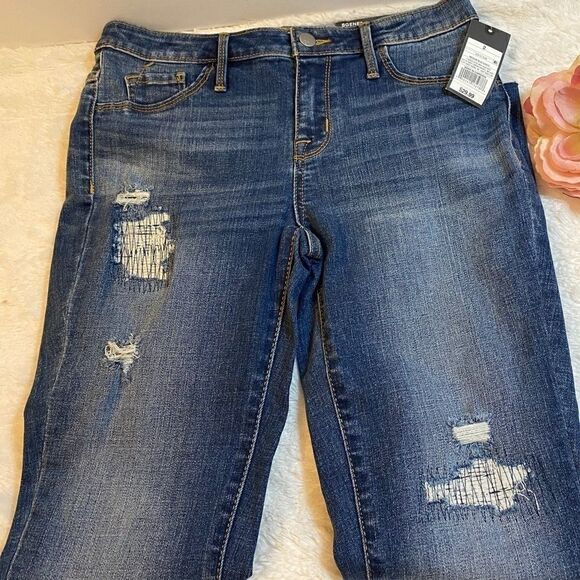 Mossimo supply co high rise Row Hem jegginsJeans - Picture 2 of 6